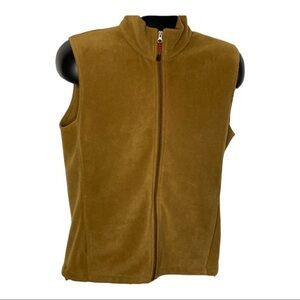 Woolrich Fleece Zip Up Vest Sz Med
